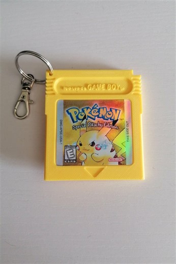 Custom Game Boy Cartridge Keychain – Retro Gaming Gift – Personalised Gamer Accessory - Etsy