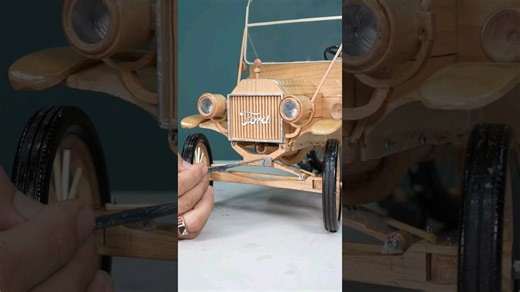Ford Model T - wooden car