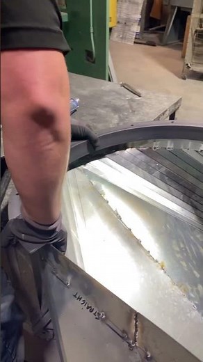 Using Angle Iron Rings for Flange connectors on Oval Square to Round Fittings