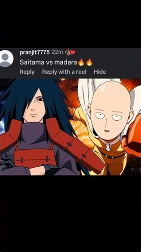 ⚔️ Madara Uchiha vs Saitama