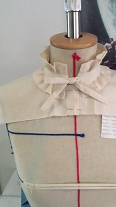 3 Ruffle Collars   3 Puffy Sleeves Blouse PDF Pattern Antoinette Shirt - Etsy