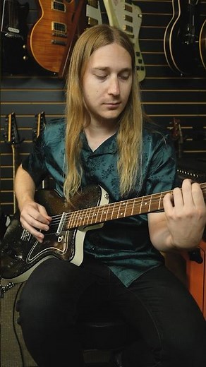 Got this really cool #danelectro 56 #baritone #guitar in ✨