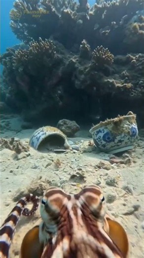 I put a micro-camera on a Zebra Octopus... and found a secret alien nursery!