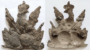 Rare 18th century brass eagle linked to freedom fight of Poland found