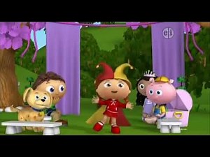 Super Why Short Clip in 4K Princess Pea & Red Performs a Castle Play