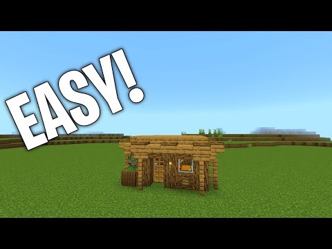 Minecraft Small Starter House Tutorial You Can't Miss!