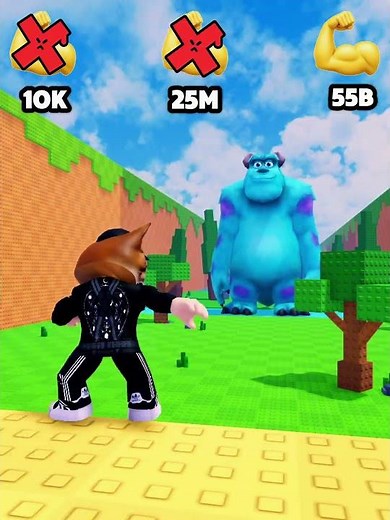 Monster's Inc. VS WAVE😱 #roblox #kickaluckyblock