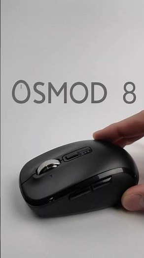 【爆速効率】高速スクロール×チルトホイール搭載！作業を時短する8ボタンマウス(OSOMOD8)