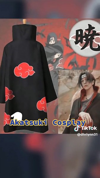 ☆☆Anime Naruto Cosplay Akatsuki Cloak Halloween Costume Cape Headband Ring Kunai Obito Mask Gloves for Height 135-190cm Price dropped to just ₱517.84 - 856.48!#NarutoCosplay #AkatsukiCloakcosplay #akatsukicloak #akatsuki
