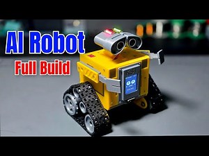 Build AI Wall-E Robot | FREE Firmware | ESP32 Voice Assistant Robot Project