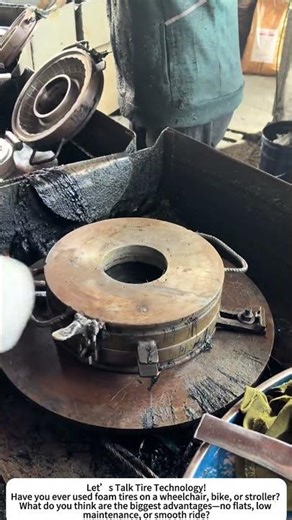 Making Polyurethane Foam Tires – A Modern Manufacturing Process! ⚙️