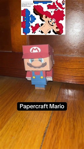 Papercraft mario#shorts