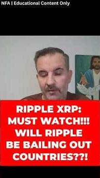 Countries Will Depend on Ripple for Survival #xrp #shocking #finance
