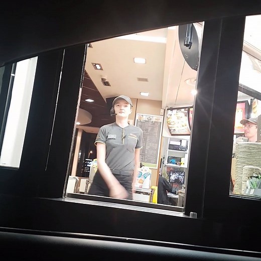 7.6M views · 15K shares | "We pulled into McDonald's drive-thru and the worker started dancing to our music"  | LADbible | Facebook