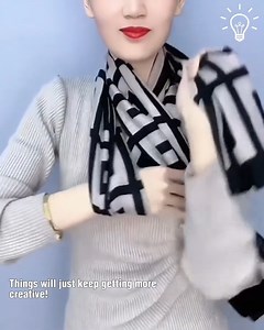 Scarf styling tutorials for you to master 🧣 | Things Easier