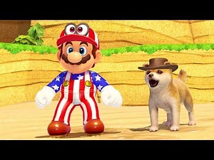 Super Mario Odyssey Movie Walkthrough Part 25 - Seaside Kingdom Moon Collecting