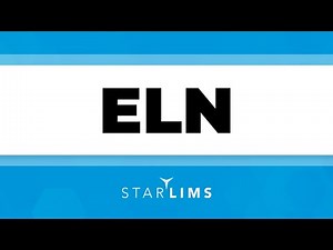 ELN Software System from STARLIMS