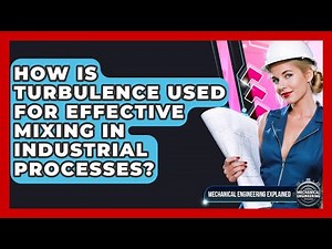 How Is Turbulence Used For Effective Mixing In Industrial Processes?