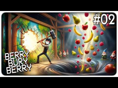 SFONDIAMO NUOVE PARETI E SCOPRIAMO NUOVI SEGRETI MENTRE IL BUCO SI ALLARGA | Berry Bury Berry ep.02