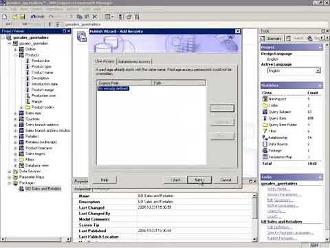 Implementing Column Level Data Security within IBM Cognos