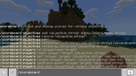 How to use scoreboard function in Minecraft Bedrock