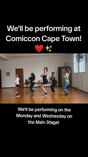 C2K Dance Crew Performing at Comic Con Cape Town