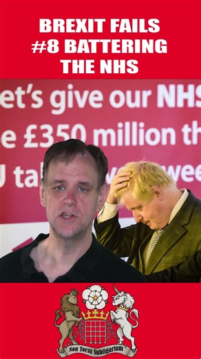 Brexit Fails #8 Hammering the NHS #brexit #ukpolitics #shorts