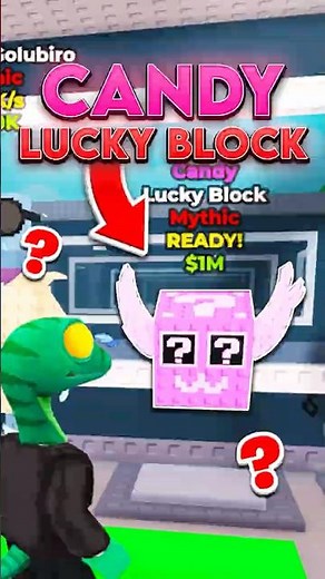 *RARE* CANDY LUCKY BLOCK in Roblox Steal a Brainrot!