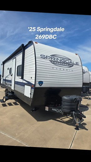 !NEW! 2025 Keystone RV Springdale 269DBC Camp with double-sized bunks! Save $16,739! Payments as low as $6.70/day! Call 346-322-1214 Now! 📍Visit us today or view online https://www.hwhrv.com/product/new-2025-keystone-rv-springdale-269dbc-2560584-29 SALE PRICE $27,497 Stock# SDT2510 #holidayworldrv #keystonerv #traveltrailer #newrvs #rvlife | Holiday World RV