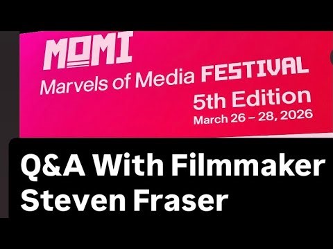 Marvels of Media Film Fest Q&A w/Animation Filmmaker Steven Fraser @MuseumoftheMovingImageNewYork