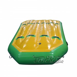 [Hot Item] Inflatable Flying Mat Boat 6 Person Floating Water Sport Games