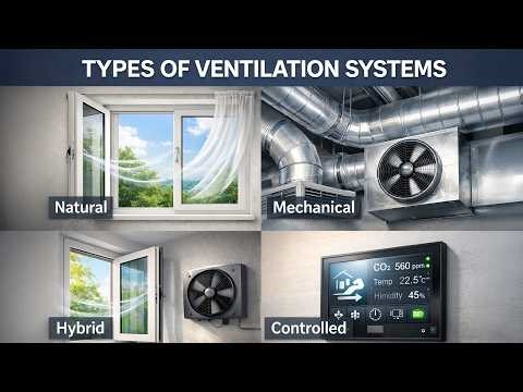 An Introduction to the Different Types of Ventilation Systems