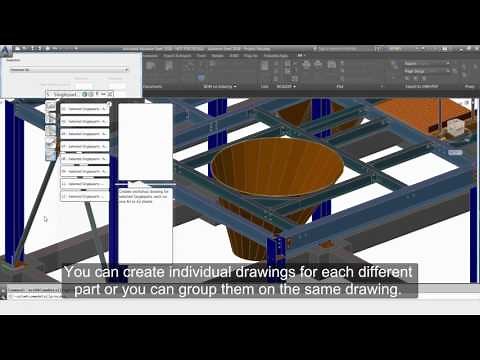 Getting Started with Advance Steel: Part 26 - Getting workshop drawings