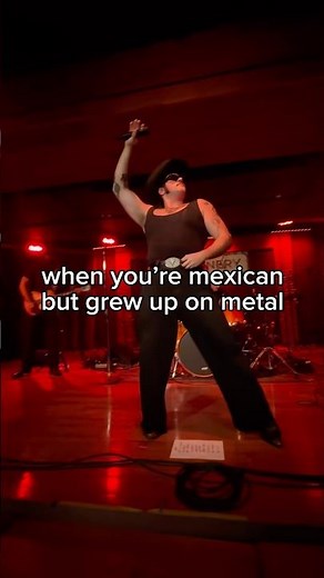 when you’re Mexican but grew up on metal 🇲🇽