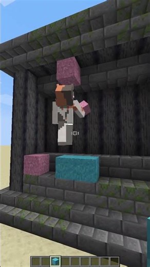 CONNECT FOUR! #minecraft #minecraftshorts #shorts