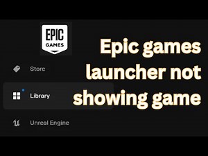 Epic Games Launcher not showing games- 3 Ways to fix