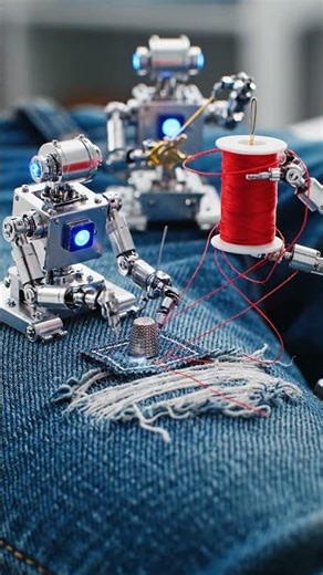 Denim Disaster: When Smart Bots Fix Jeans