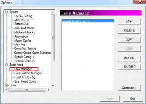 How to Use the Function of Lens Correction? - Linxuan Laser