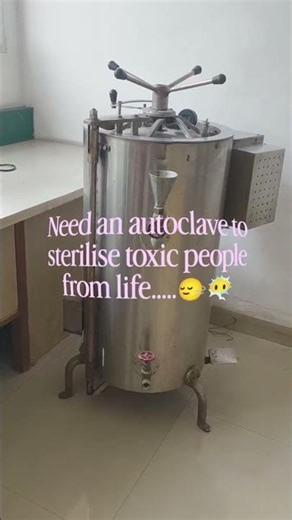If Only Autoclave Worked on People 😳 #lablife #microbiology #funny #shorts