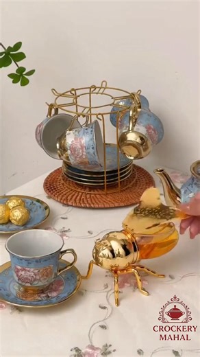 Luxury Premium Crockery Set | Elegant Modern Dinnerware Design