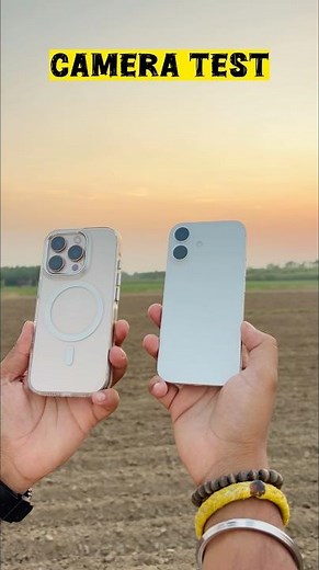 iPhone 16 vs iPhone 16 pro camera test