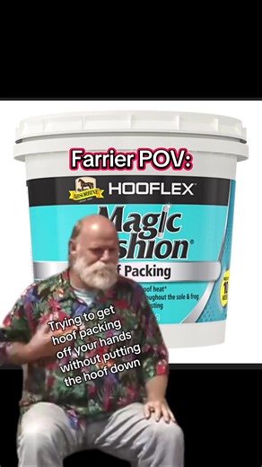 Struggling with Hoof Packing Removal on Your Hands