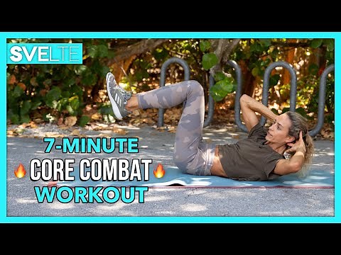 7 Minute Core Combat Workout