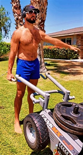 13K views · 41 reactions |  WHEELBARROW ALTERNATING ARM HOLDS- Abs, Arms, Delts & Obliques- Grip & Core Strength- 5-10 Mins Work#HomeWorkout #Fitness #Workout #Mobility #Gym #FitOver40 #Wheelbarrow #Sled #SledWorkout #Abs #AbsWorkout #Shoulders #ShouldersWorkout #Obliques #Grip #GripStrength #Traps #Football #FootballTraining #FootballWorkout #Strongman | BJ Gaddour | Facebook