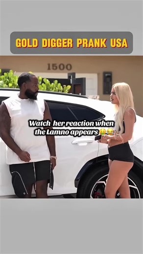 Supercar Gold Digger Prank with Lamborghini 🤑 #golddigger #supercar #lamborghini #golddiggerprank #fyp