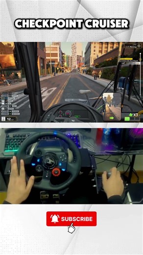 Logitech G29 Makes Bus Driving Next Level #BusBound #BusSimulator #LogitechG29