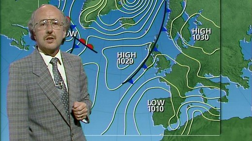The moment Michael Fish failed to warn Britain of devastating storm