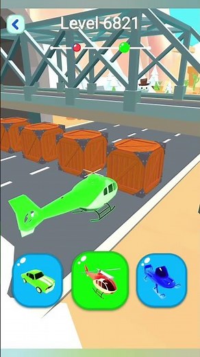 🔥 Shape - Shifting & Transform The Character 👀 Level - 6821 #shapeshifting #gameplay #shorts #viral