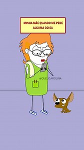 297K views · 54K reactions | Baseado em fatos reais  Crédito áudio: @lara_santana #reels#animação#ilustracion#desenho#humor#memes#maes#mae#iguais#fatosreais#quelicarolina0 | Queli Carolina | Facebook
