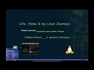 openSUSE A Generic Desktop Option = The IceWM. Yast Does It Well. Go Green With openSUSE